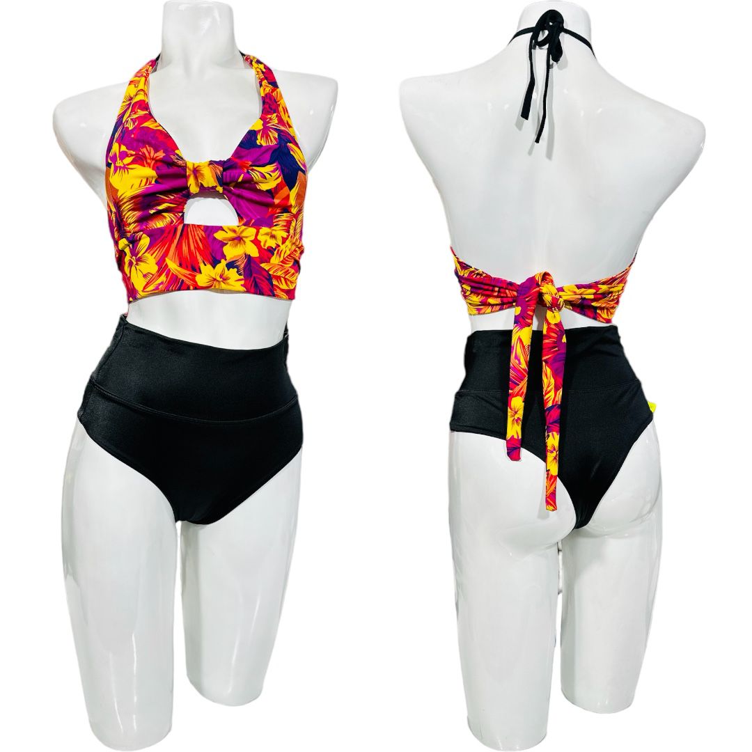 Peto Nudo Tropical Rojo