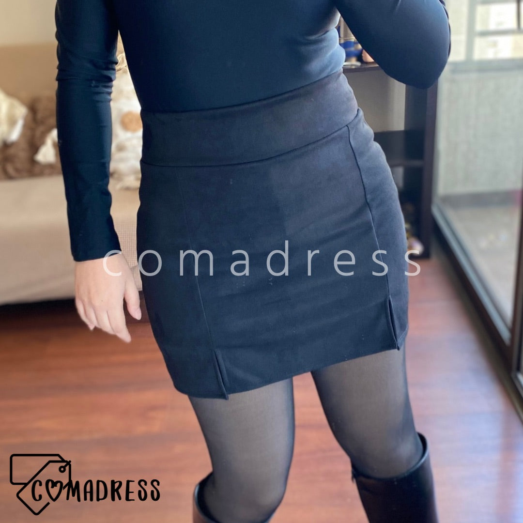Falda con Short Interior GAMUZA