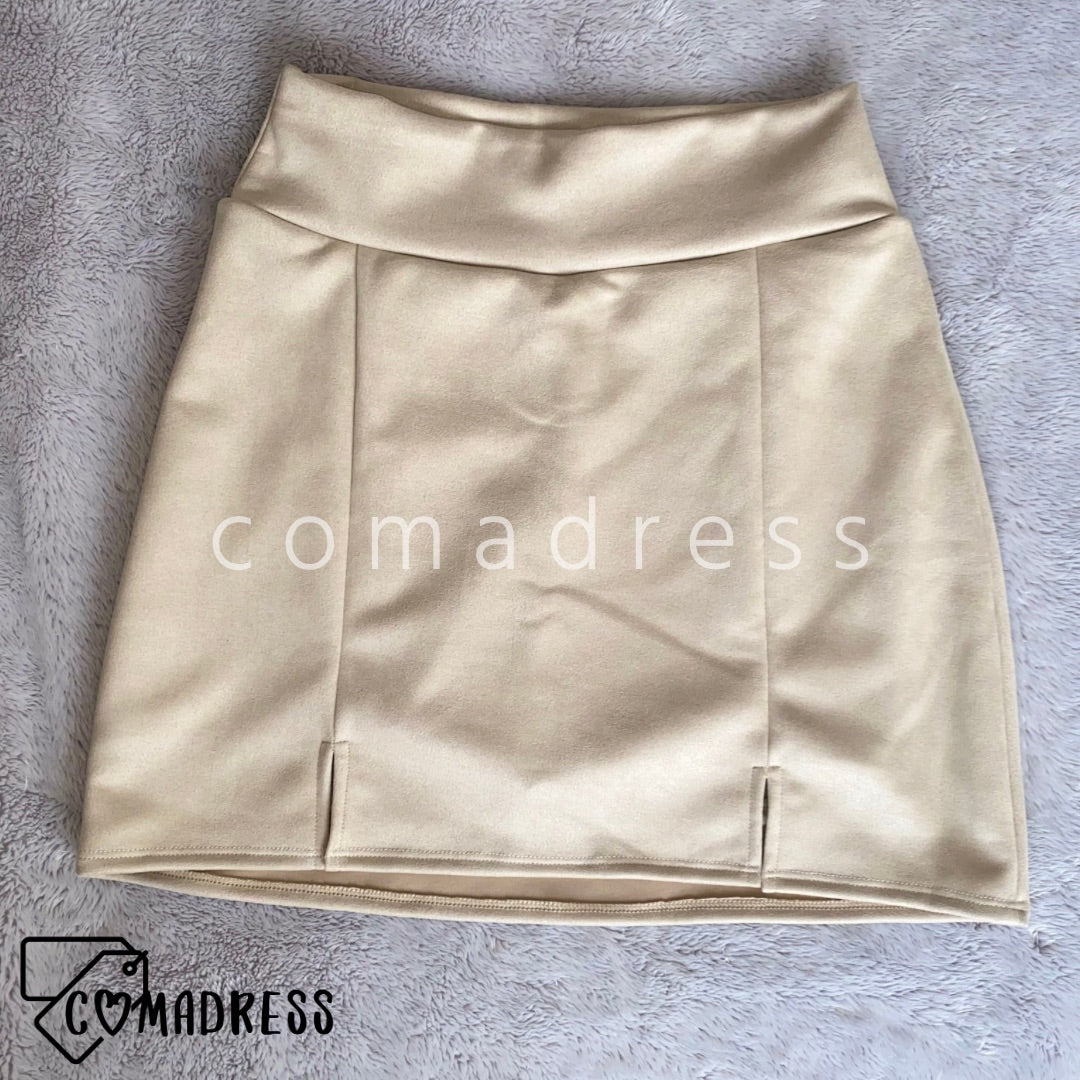 Falda con Short Interior GAMUZA