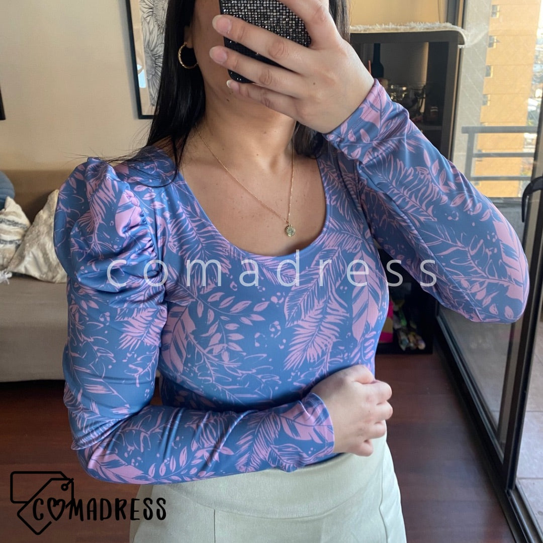 Body Princesa Manga Larga Paula