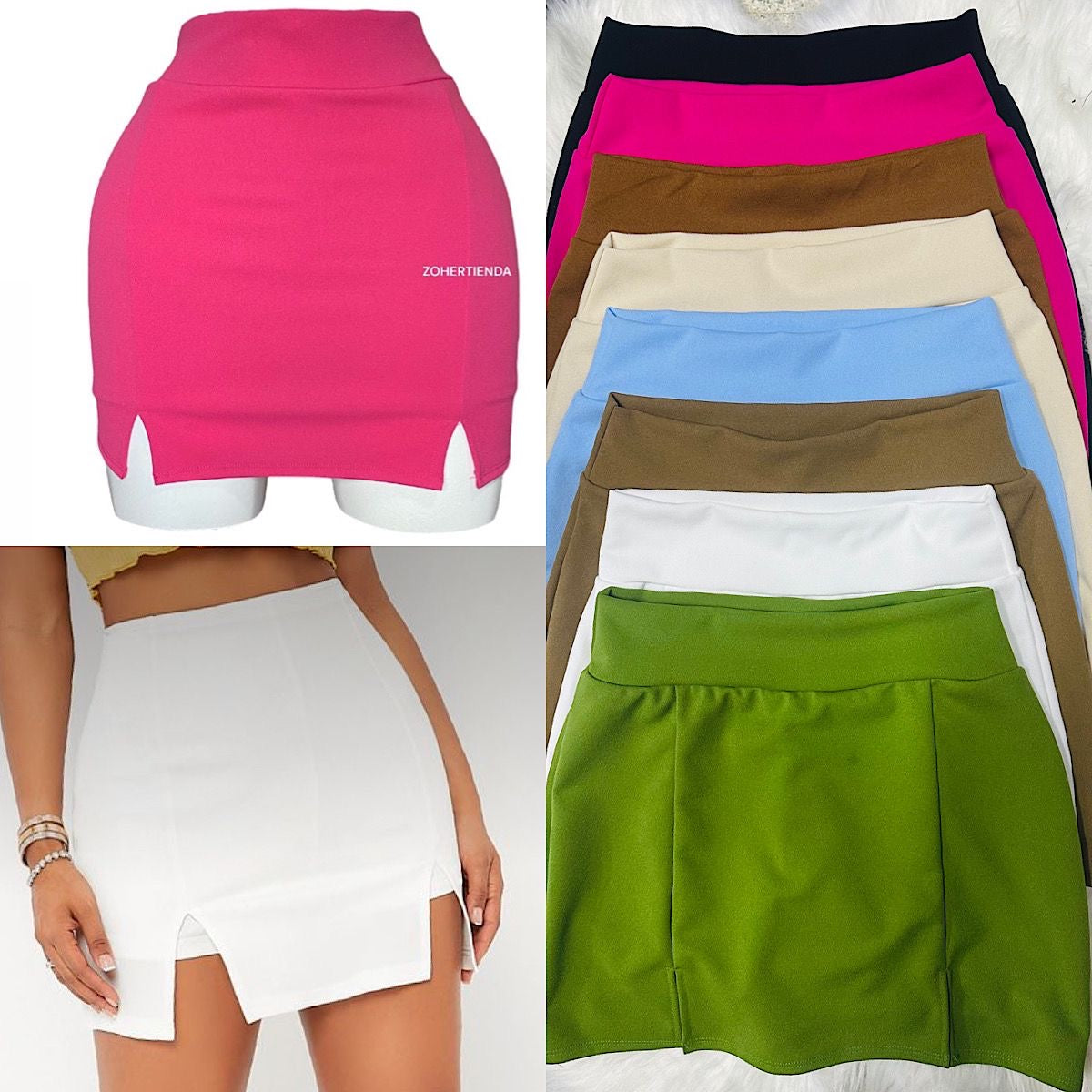 Falda con Short Interior
