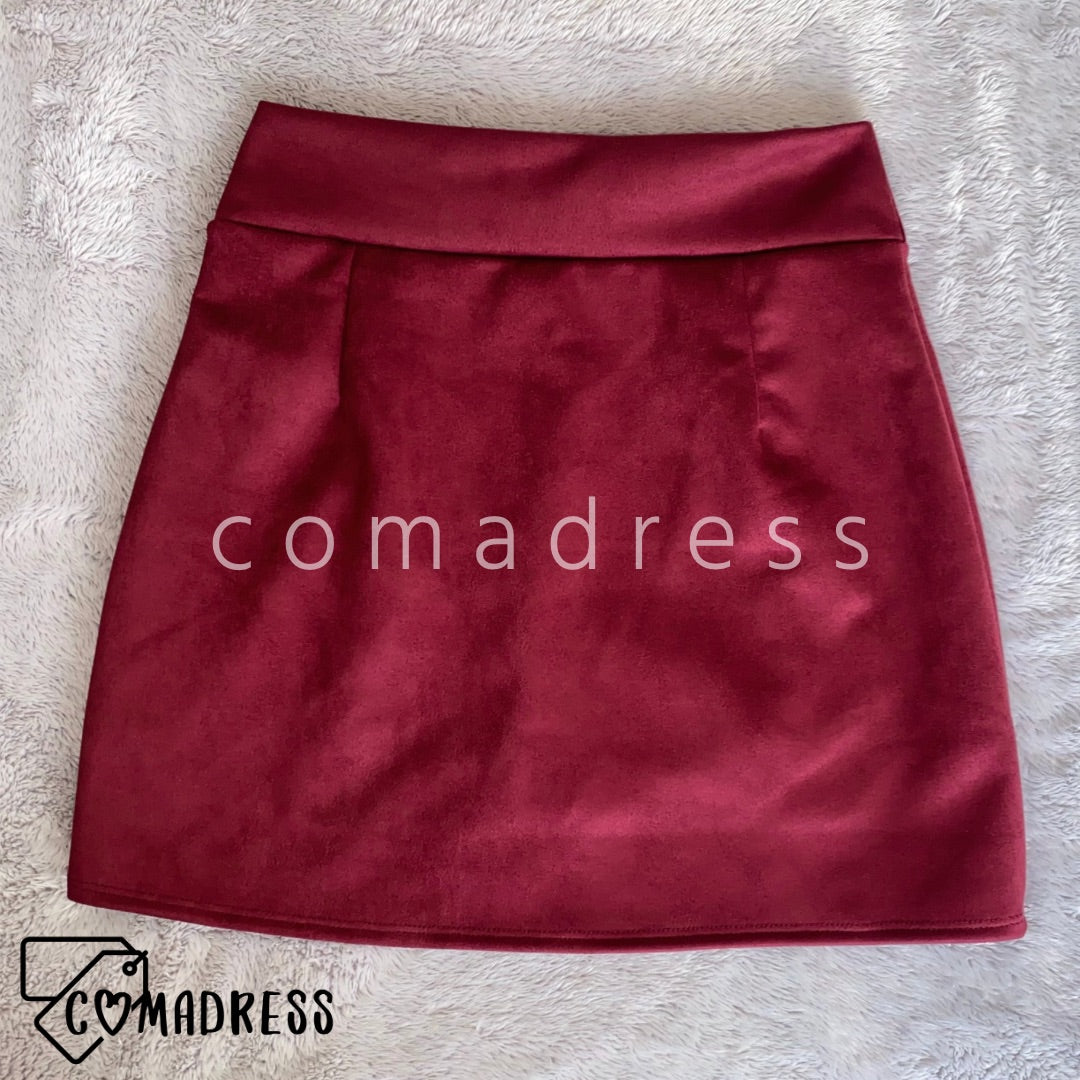 Falda con Short Interior GAMUZA