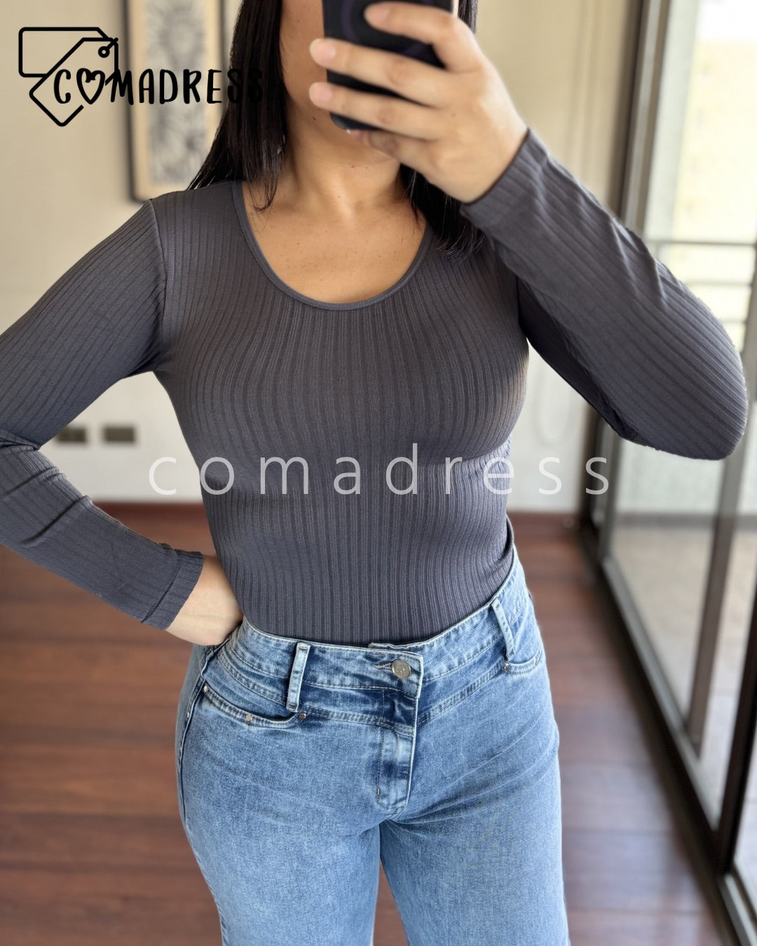 Camiseta Acanalada (SIN Polar)