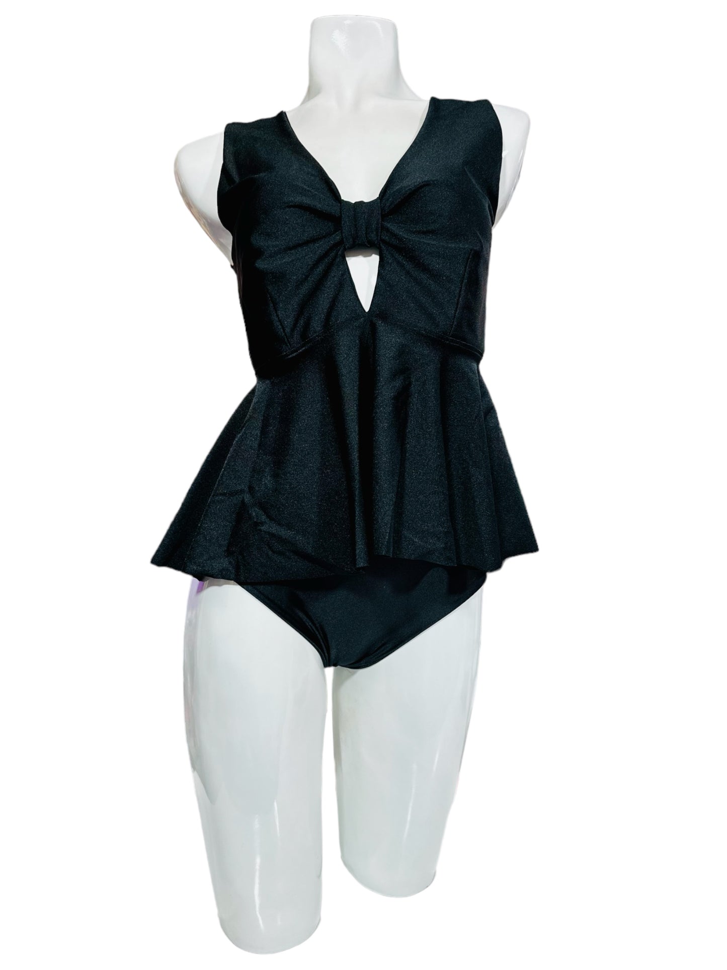 Peto Peplum Negro