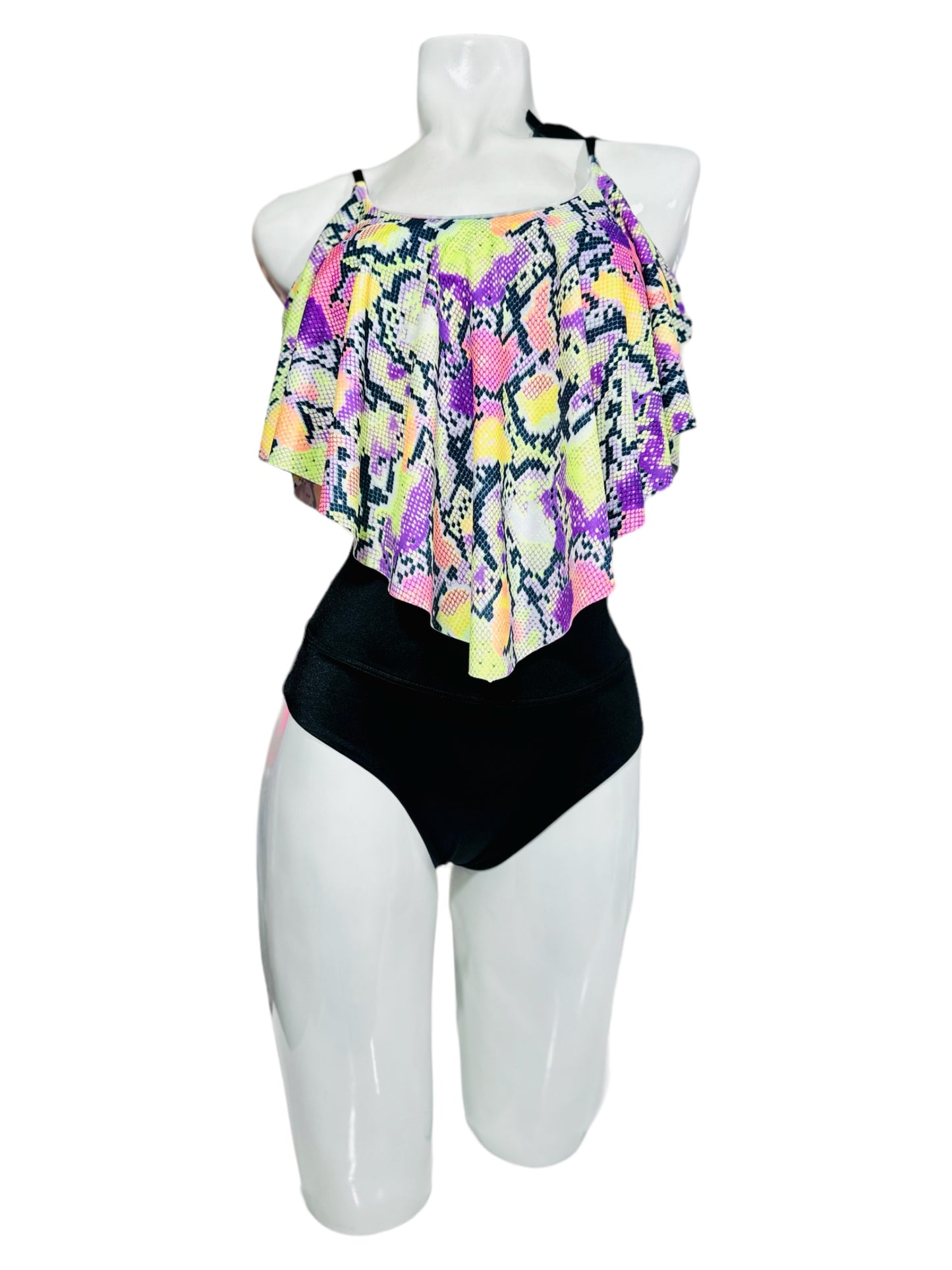 Top Bikini Largo amarras Pitón