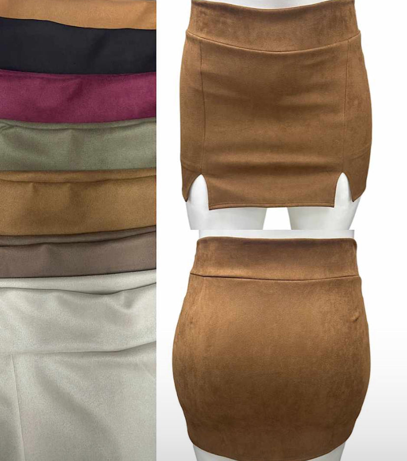 Falda con Short Interior GAMUZA