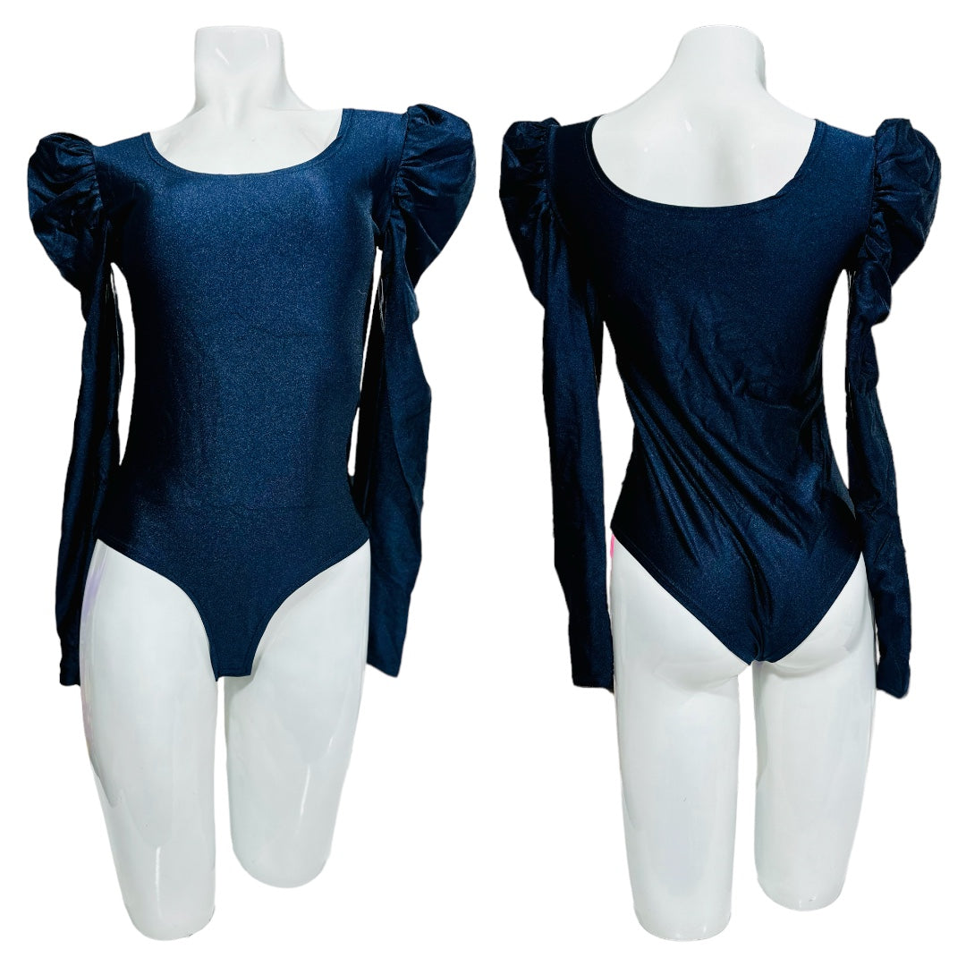 Body Princesa Manga Larga Azul Marino