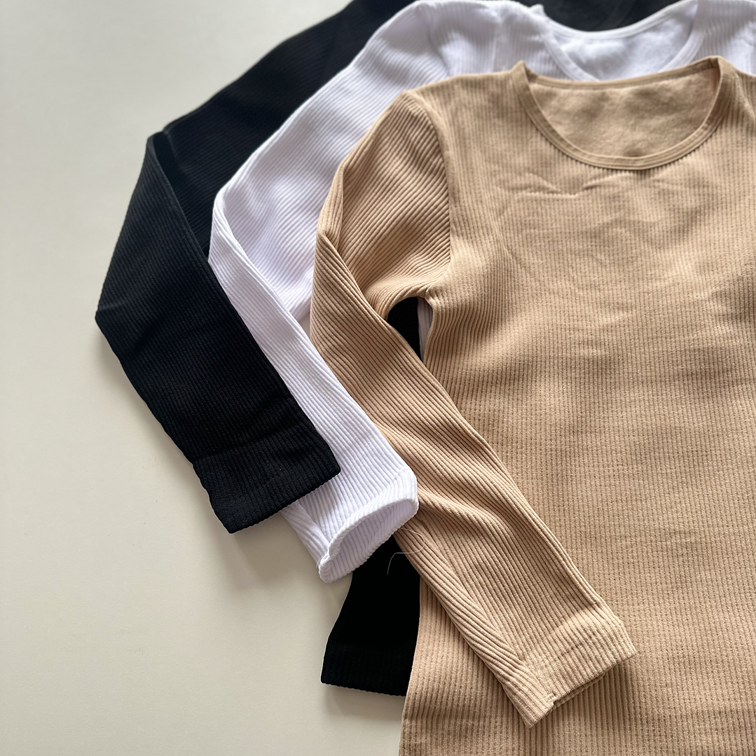 Camiseta Micropolar Acanalada