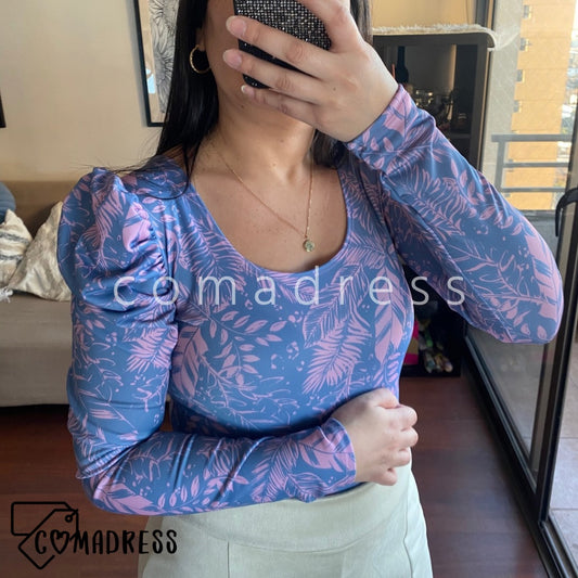 Body Princesa Manga Larga Paula