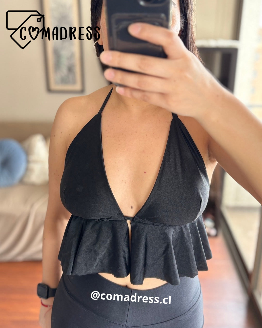 Bikini Largo Negro