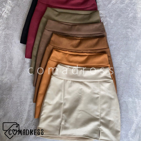 Falda con Short Interior GAMUZA