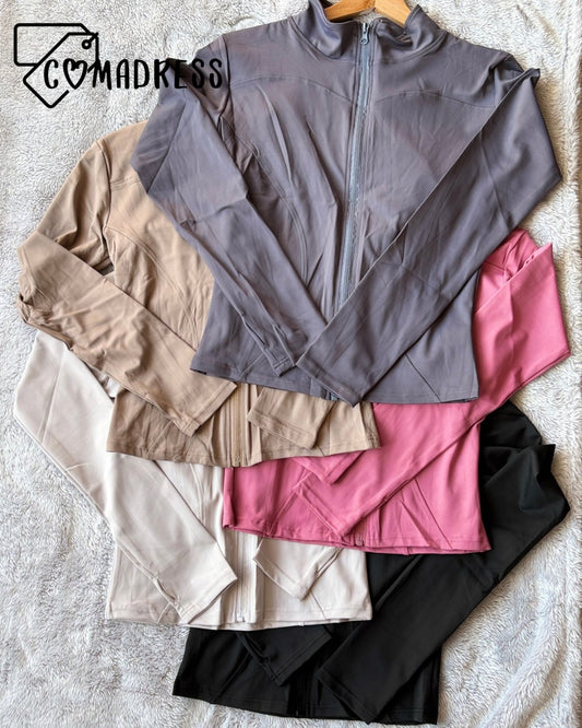 Chaqueta Deportiva Con Cierre