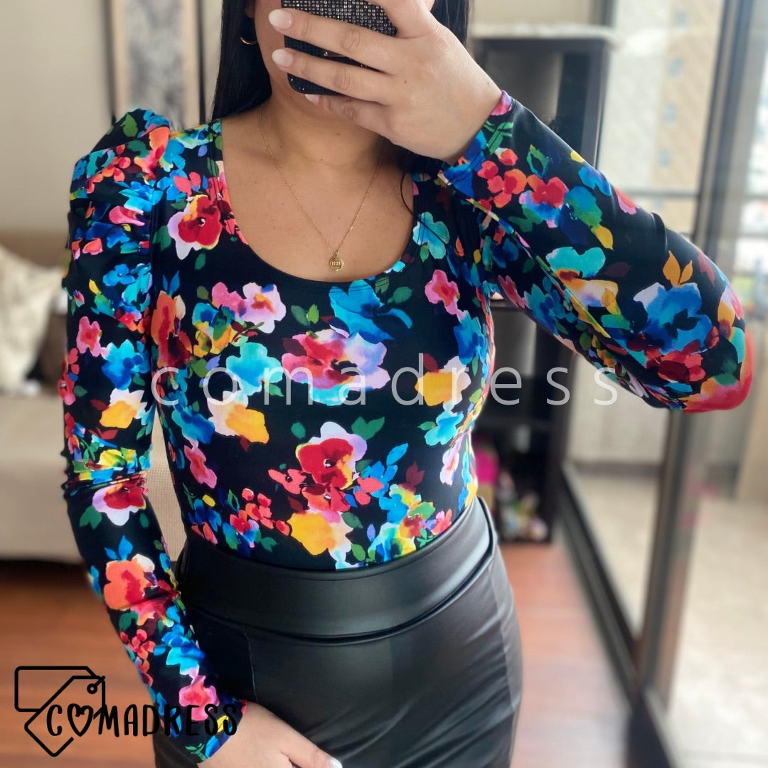 Body Princesa Manga Larga Samantha