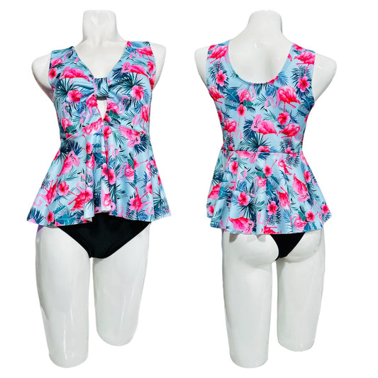 Peto Peplum Flamenco Claro