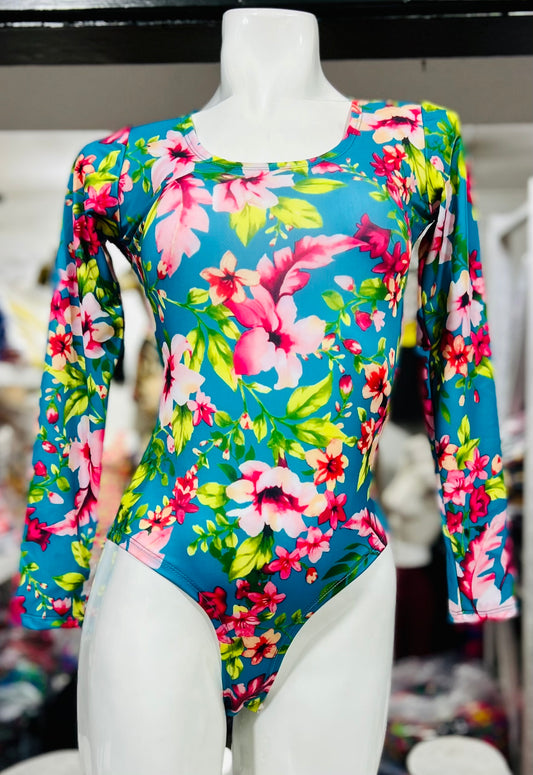 Body Cuello Redondo Turqueza