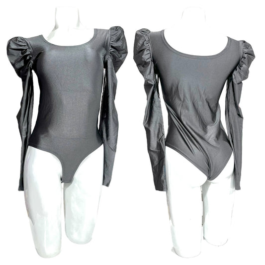 Body Princesa Manga Larga Silver