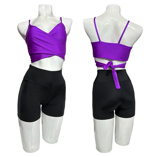 Bikini Cruzado Morado