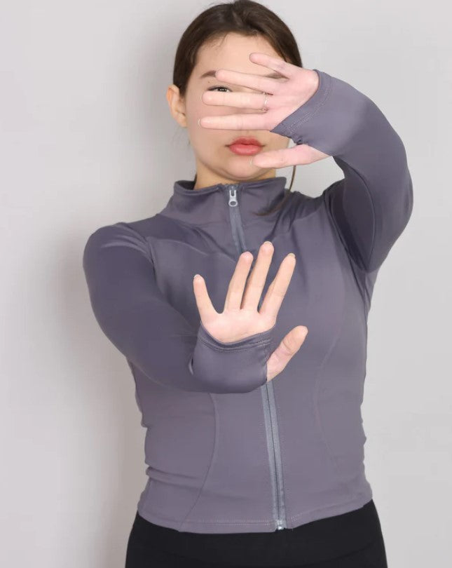 Chaqueta Deportiva Con Cierre