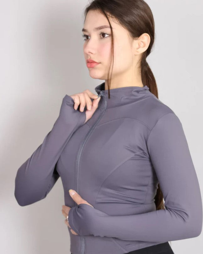 Chaqueta Deportiva Con Cierre