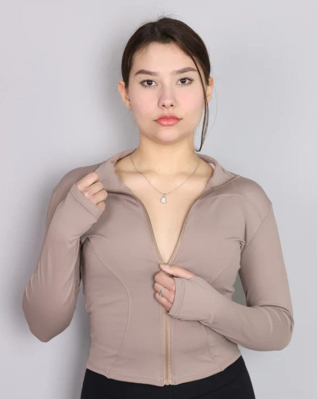 Chaqueta Deportiva Con Cierre