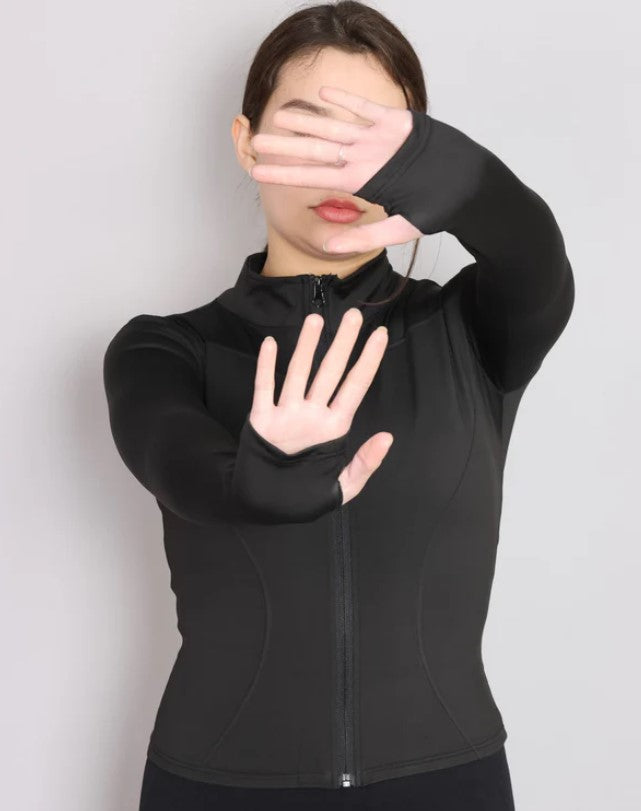 Chaqueta Deportiva Con Cierre